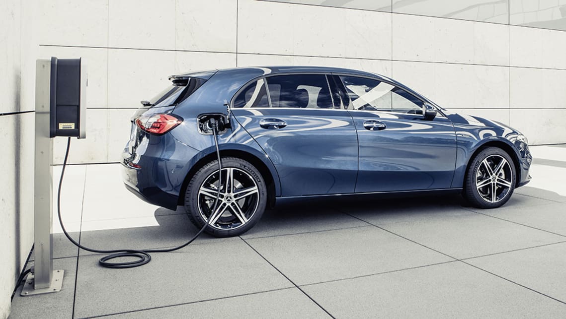 Mercedes a250e self charging sales